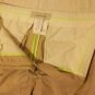 NEW MALENE BIRGER Pleat Cuff Roll Tan Pants 10 40 $310
