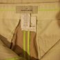 NEW MALENE BIRGER Pleat Cuff Roll Tan Pants 10 40 $310