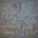 Sunshine & Shadow Natural Hemp Zig Zag Shorts 4 NEW$246