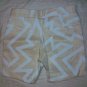 Sunshine & Shadow Natural Hemp Zig Zag Shorts 4 NEW$246