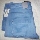 Firetrap UK Light Wash Blue Jeans 28 x 32 NEW NWT $145
