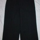 NWT ORGANIC USA Black Brown Subtle Striped Pants 4 $437