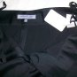 NWT Anne Klein NY Black Wool Straight Leg Pants 6 $225
