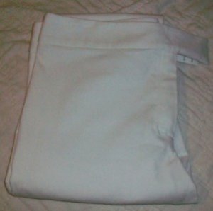 PETER SOM Stretch Cotton Straight Leg Pants 4 NEW $565