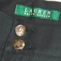 NWT Ralph Lauren 100% Cotton Black Gauchos 6 32 $99 NEW
