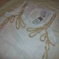 NWT Leola Couture Gold Barrel Tunic Tank Top NEW $152