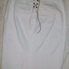 LBK LOUBAROK France Lace Up Pencil Skirt 36 NWT $495
