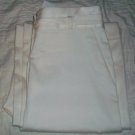 PETER SOM Wide Leg Pique Career Pants w/ Belt 6 NWT$675