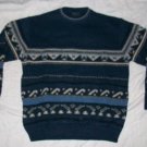 Bocci Italy Knit Cotton Crew Neck Sweater Large NEW NWT