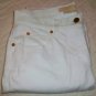 Michael Kors Italy Low Rise Skinny White Jeans 0NEW$325