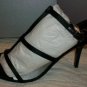 Ramirez Italy Black Satin Strap Heels Shoes 39 8NIB$398