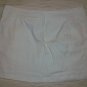 Ella Luna France White Pique Cotton Mini Skirt LNEW$228