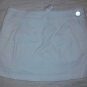Ella Luna France White Pique Cotton Mini Skirt LNEW$228