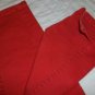 Cycle Italy Rivet Button Detail Red Jeans 26 x32NWT$235