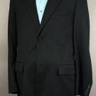 Perry Ellis Black Pinstripe Blazer Jacket 42 NEW $175