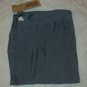 NWT ROZAE USA Silky Gray Mini Pleat Pants 8 $298 NEW