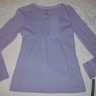 NWT Nautica Lavender Henley Sleep Shirt Top XS NEW $36