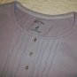 NWT Nautica Lavender Henley Sleep Shirt Top XS NEW $36