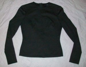 NWT Eric Gaskins NY Olive Stretch Wool Top M $750 NEW