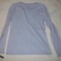 NWT Nautica Striped Henley Sleep Shirt Top XS NEW $36