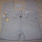 Full Circle Textured Straight Zip Jeans 28 NEW NWT$130