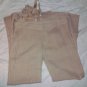 Ya-Ya Wool Linen Pinstripe Relaxed Pants 36 NEW NWT$188