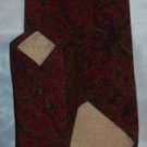 Authentic BALLY Switzerland Silk Rare Paisley Tie NEW
