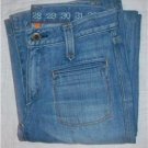 Earnest Sewn Faded Straight Leg Jeans 24 x34 NEW $195