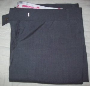 Full Circle FlatFront Wool Career Pants 32 x34 NWT $160