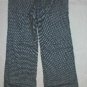ANNA RITA Graphic High Rise Tweed Trouser 40 4$350 NEW