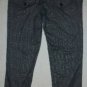 IMPERIAL Lurex Plaid Crop Newsboy Pants NEW S 32 $350