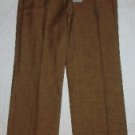 NWT SCHUMACHER Text Silk Linen Trouser Pants S 30 $405