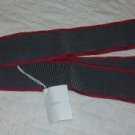 NWT Gunex Cucinelli Italy Wide Nylon Wrap Tie Belt 6/8