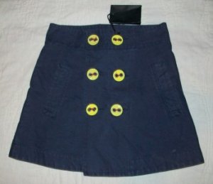 NWT DSQUARED&Acirc;&sup2; Big Button Front Mini Skirt 2 26 $570 NEW