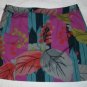 NWT SARI GUERON Fall Print Mini Skirt 4 32 x15 $525 NEW