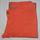 GOLD SIGN Mystery Cropped Orange Jeans 26x27 NEW $182