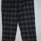 NWT 2 B RYCH Fall Classic Plaid Wool Pants 8 $230 NEW