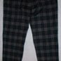 NWT 2 B RYCH Fall Classic Plaid Wool Pants 8 $230 NEW