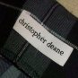 NEW CHRISTOPHER DEANE Purple Plaid Pleated Skirt M $195