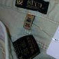 NWT ODYN Gold Embellish Pale Mint Jeans 25 28 x34 $185