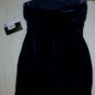 NWT JS Boutique Blue Velvet Cocktail Dress 4 $109 NEW