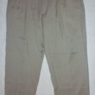 NWT Tasso Elba Khaki Pants Cashmere 37 x 28.5 $150 NEW