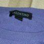 NEW Valentino Italy Thin Knit Crew Neck Sweater L $325
