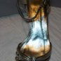Ragazza Waltz Leather Gold Silver Heels 8.5$125 NEW NIB