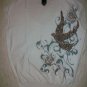 Faith Gem Detail Patch Thin Knit Sweater Top S $205 NEW