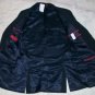 NWT Alfani Blue Stripe Wool Sports Coat Blazer 38L NEW