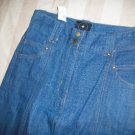NEW JEAN D'ARC High Waist Wide Leg Jeans 27 28 x34 $242