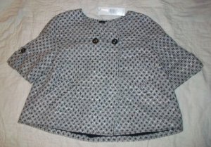 NWT Ellen Tracy Silk & Cotton Blazer Jacket 10 $498 NEW