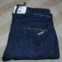 NWT Firetrap UK Dk Indigo Slim Straight Jeans 27 x 32