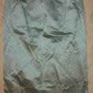 NWT Bloomingdale's Seafoam Silk A-line Skirt 10 NEW $89